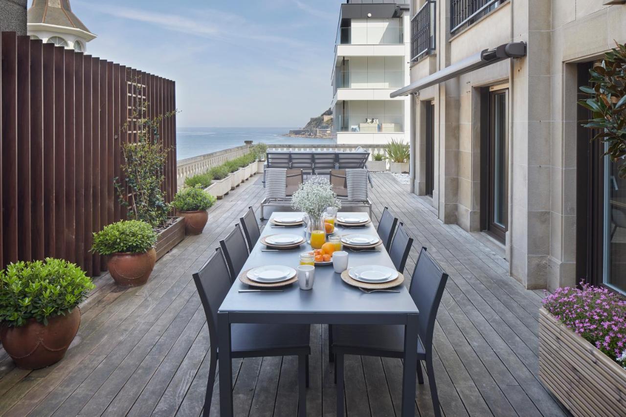 Miraconcha Terrace By Sweet Home San Sebastián Kültér fotó