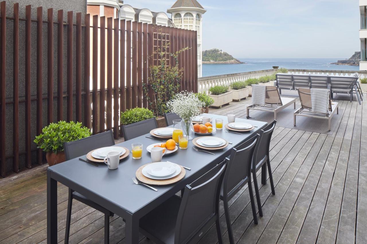 Miraconcha Terrace By Sweet Home San Sebastián Kültér fotó