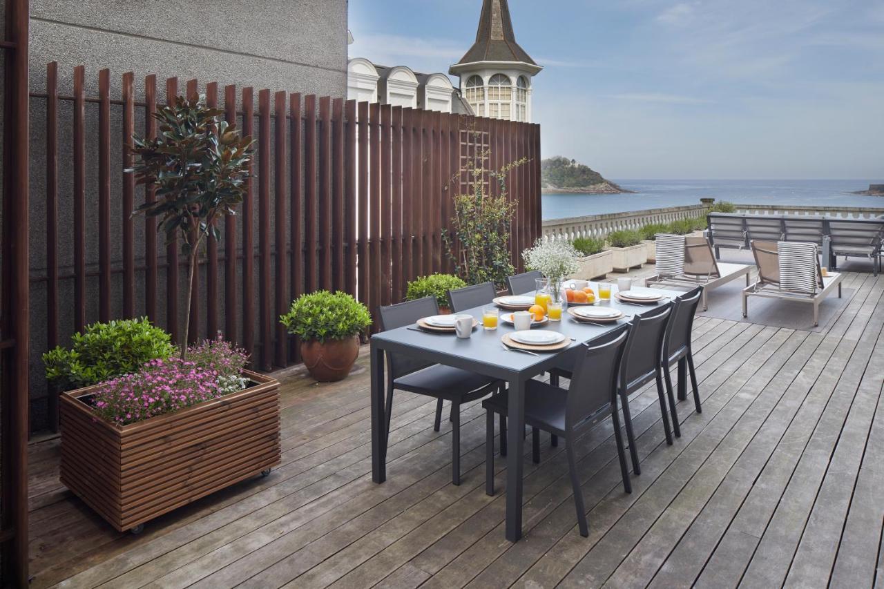Miraconcha Terrace By Sweet Home San Sebastián Kültér fotó